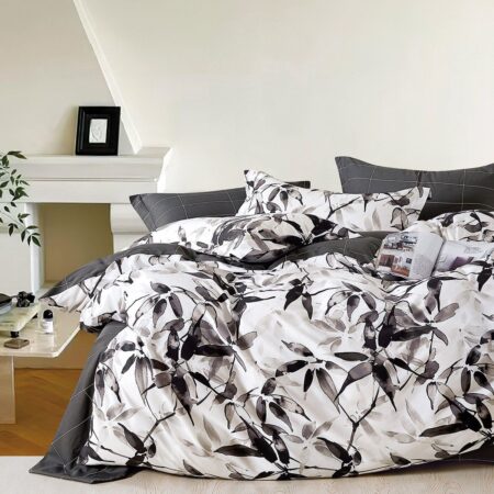 Beauty Home Σετ πάπλωμα υπέρδιπλο Art 12285 Arabella 220x240 Γκρι