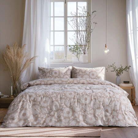 Beauty Home Ζεύγος μαξιλαροθήκες Moments Art 12568 51x73 Μπεζ