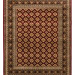 ΧΑΛΙ PERSIA 7838 BURGUNDY ΜΕ ΚΡΟΣΣΙ - 133X190  NewPlan