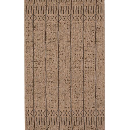 Ψάθα Avanos 9004 BLACK Royal Carpet - 80 x 150 cm