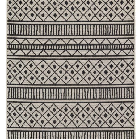 Ψάθα Flox Δ - BLACK 3603W Royal Carpet - 160 x 235 cm