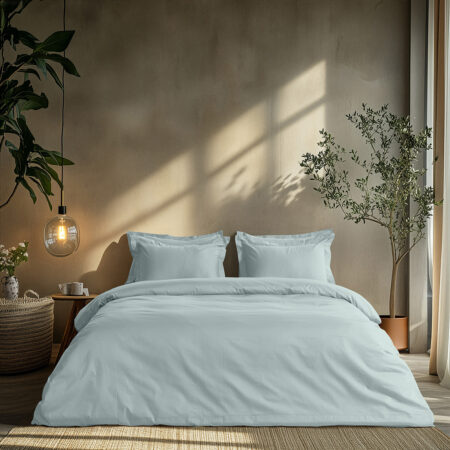 Beauty Home Σετ παπλωματοθήκη υπέρδιπλη Art 1700 Harmony 230x250 Σιελ