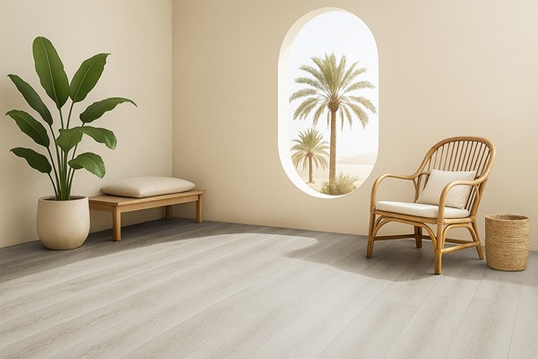 BASIC LVT ΒΙΝΥΛΙΚΗ ΛΩΡΙΔΑ 2mm GREY OAK 98282 NewPlan - Image 2