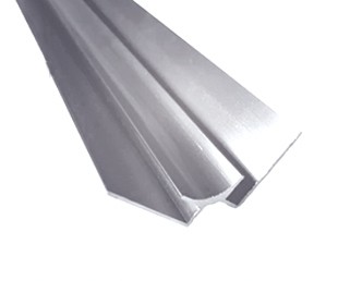 ΠΡΟΦΙΛ ΑΛΟΥΜΙΝΙΟΥ ΕΣΩΤΕΡΙΚΗ ΓΩΝΙΑ Ν03 12mm ΓΙΑ PVC MEGA PANEL NewPlan