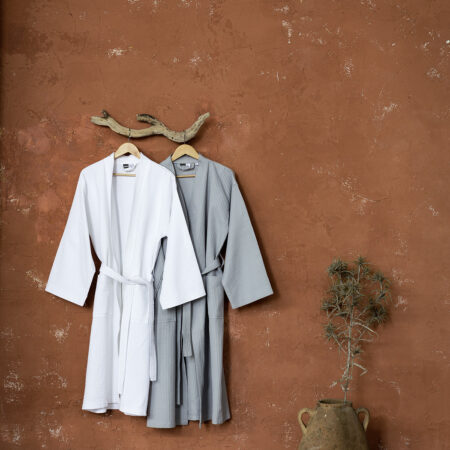 Μπουρνούζι Kimono White - Extra Large