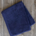 Πετσέτα 80x180 Πισίνας Plaza - Navy - VAT Dyed 460gsm - 100% Βαμβάκι