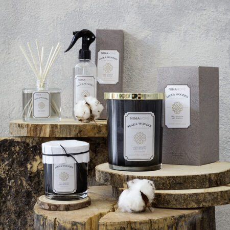 Αρωματικό Κερί 160gr - Sage & Wooden