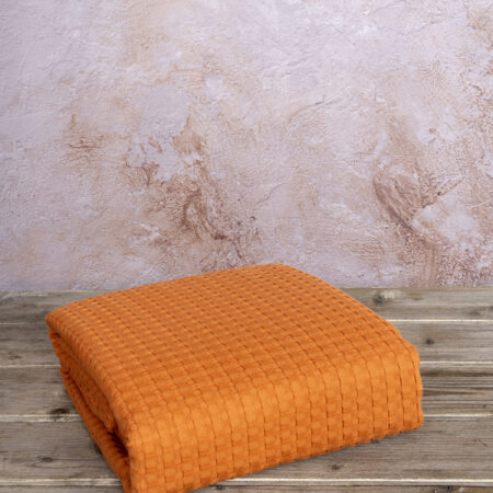Κουβέρτα Υπέρδιπλη 220x240 Habit - Deep Orange