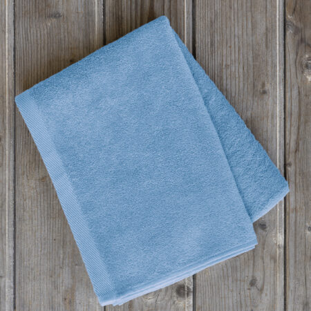 Πετσέτα 80x180 Πισίνας Plaza - Sky Blue - VAT Dyed 460gsm - 100% Βαμβάκι