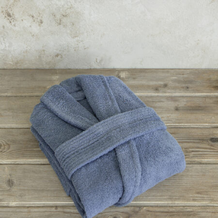 Μπουρνούζι Asana - Large - Smoke Blue