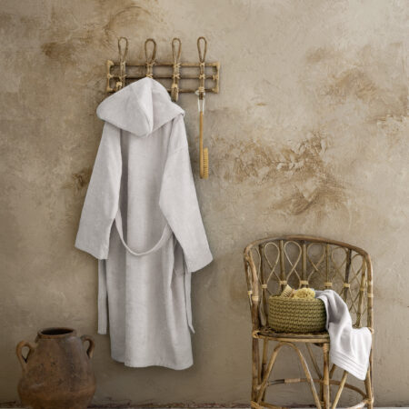 Μπουρνούζι με κουκούλα Zen - Extra/Extra Large - Oat Beige