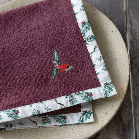 Πετσέτα Κουζίνας 40x40 - Cranberry Love