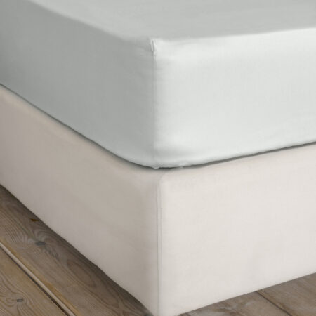 Σεντόνι Υπέρδιπλο με Λάστιχο Superior Satin - Soft Gray