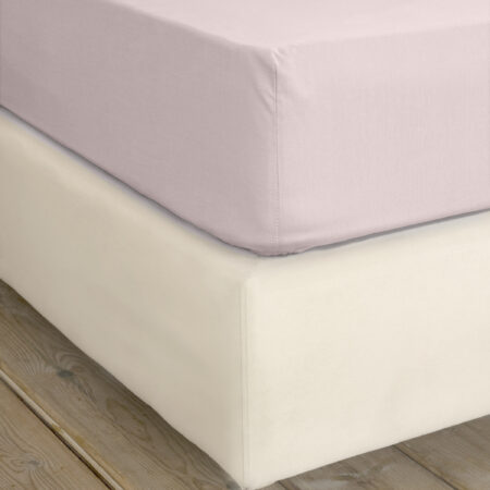 Σεντόνι Γίγας με Λάστιχο Superior Satin - Smoked Rose