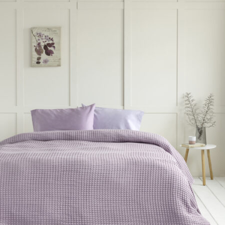 Κουβέρτα 160x240 Comfy - Warm Lilac