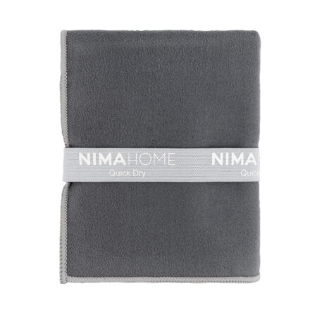 Πετσέτα Γυμναστηρίου 50x90 - Riva Dark Gray