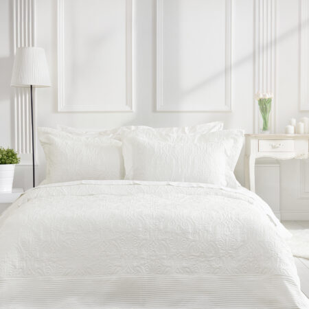 Σετ Κουβερλί 240x260 - Harmony Off White