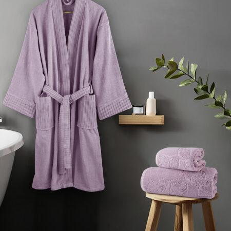 Μπουρνούζι Kimono - Large - Velvet Lilac