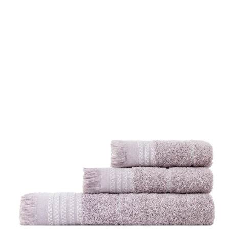 Σετ Πετσέτες (30x50 + 50x90 + 70x140) Plush - Dusty Lilac