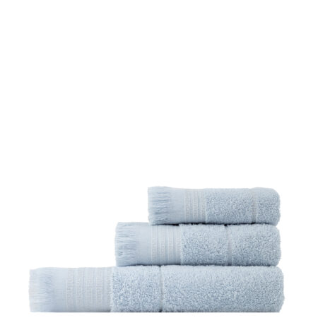 Σετ Πετσέτες (30x50 + 50x90 + 70x140) Plush - Light Blue