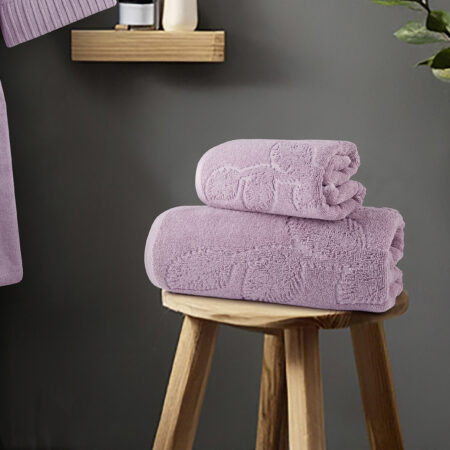 Σετ Πετσέτες (50x90 + 70x140) - Serenity Lilac