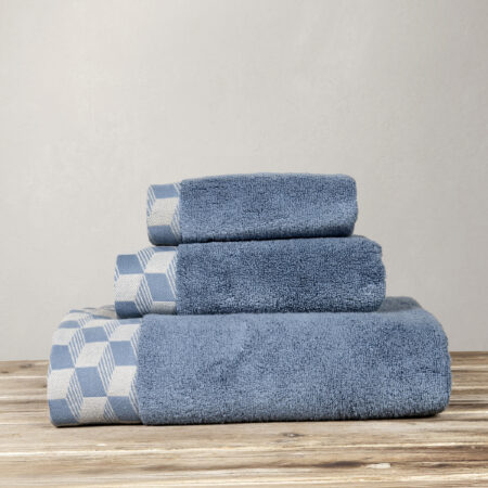 Πετσέτα 40x60 Luxe - Denim Blue