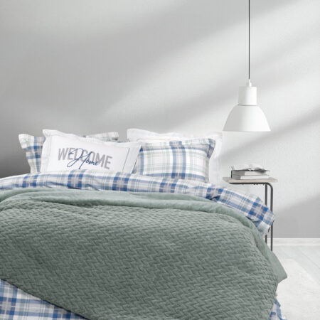 Κουβέρτα/Πάπλωμα Γίγας 240x260 - Muffle Smoky Green