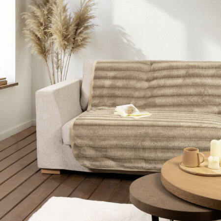 Ριχτάρι Αντιολισθητικό 180x180 - Lunetta Beige