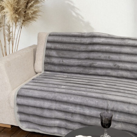 Ριχτάρι Αντιολισθητικό 180x300 - Lunetta Light Gray
