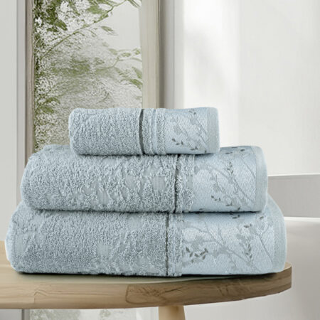 Σετ Πετσέτες (30x50 + 50x90 + 70x140) - Inverno Light Blue