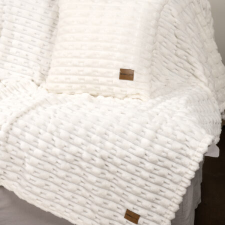 Διακοσμητική Μαξιλαροθήκη 45x45 - Savara Ivory