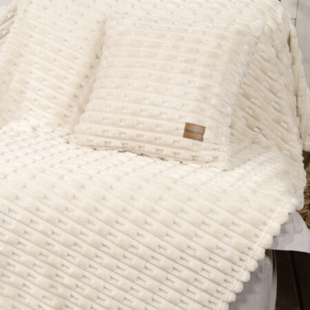 Διακοσμητική Μαξιλαροθήκη 45x45 - Savara Light Beige