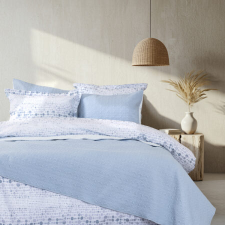 Κουβερλί Μονό 160x240 - Orion Sky Blue / Light Blue