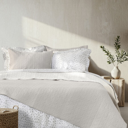 Κουβερλί Γίγας 240x260 - Orion Sand Beige / Light Beige