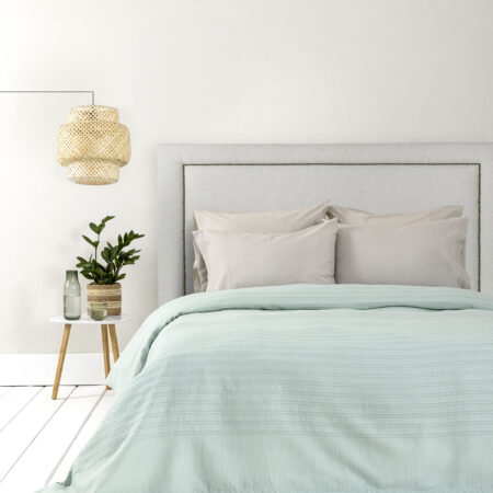 Κουβέρτα Μονή 160x240 - Dune Minty Blue