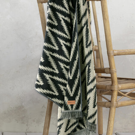 Πετσέτα Θαλάσσης 90x160 - Chevron Jacquard