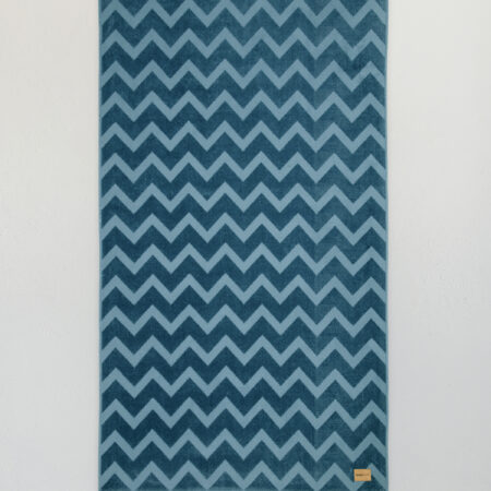 Πετσέτα Θαλάσσης 90x160 - Vida Blue Jacquard