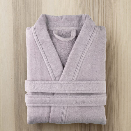 Μπουρνούζι Κιμονό με 3/4 Μανίκι Nido - Small - Dusty Lilac
