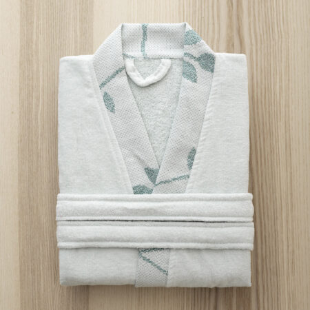 Μπουρνούζι Κιμονό με 3/4 Μανίκι Abrazo - Extra Large - Aqua Mint