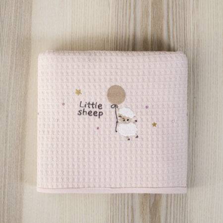 Κουβέρτα Πικέ 110x140 - Little Sheep