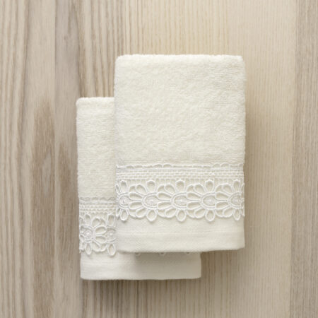 Σετ Πετσέτες (2 x 30x50) - Amara Ivory