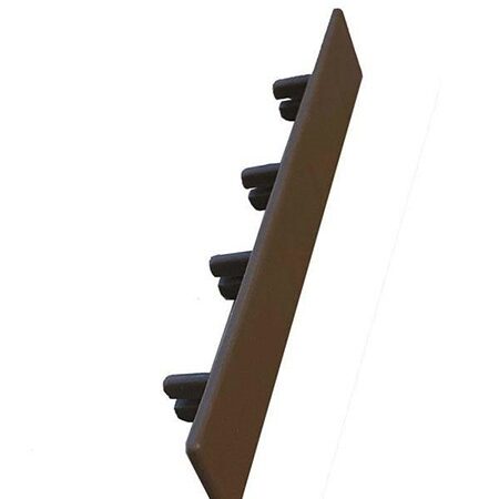 ΤΑΠΑ ΠΛΑΣΤΙΚΗ ΓΙΑ DECK ΔΑΠΕΔΟΥ   23mm 40110 D.BROWN NewPlan