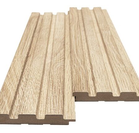 MDF PANEL ΜΕ 3D ΠΗΧΑΚΙΑ 501050 BEAT ST 16/119/2750mm SONOMA OAK NewPlan