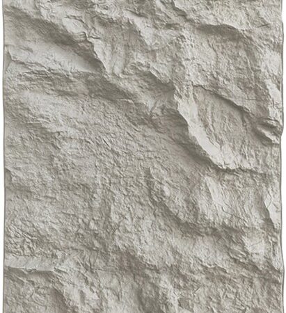 PANEL PU ΤΕΧΝΗΤΗΣ ΠΕΤΡΑΣ 323040 MOUNTAIN ROCK 600/1200mm LIGHT GREY NewPlan