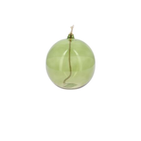 Beauty Home Λάμπα λαδιού Lena – φιστικί – Ø12,5x13cm