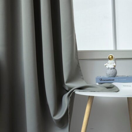 Beauty Home Ύφασμα κουρτίνας Blackout σκίασης Ideal Art 8400 Ύφασμα Φ280 Ανθρακίτης
