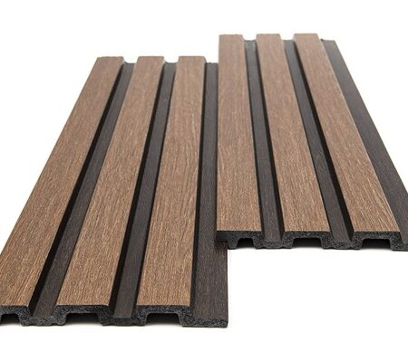 PS PANEL ΜΕ 3D ΠΗΧΑΚΙΑ 11 PIANO 12/122/2900mm GOLDEN OAK/D.BROWN NewPlan