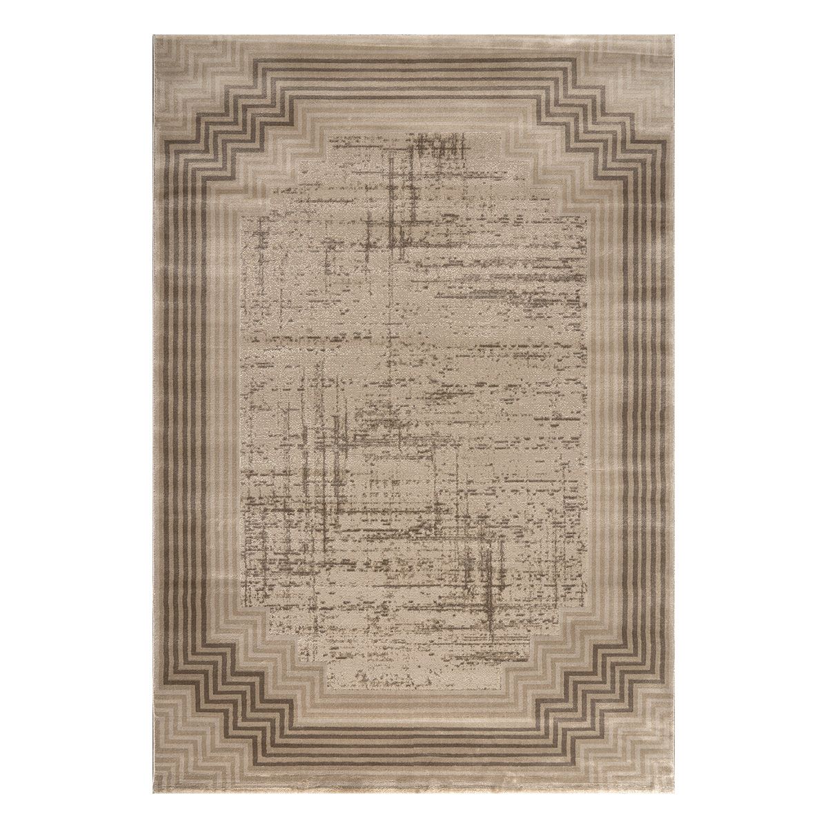 Beauty Home Χαλί Prestige Art 9316 160x230 Beige Brown - Μπεζ Καφέ