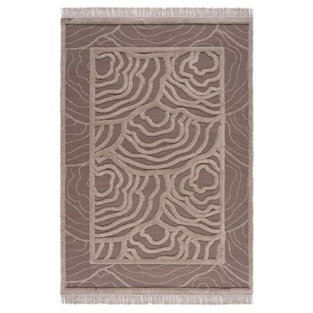 Beauty Home Χαλί Noir Art 9434 165x230 Beige Μπεζ