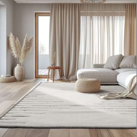 Beauty Home Χαλί Cozy Art 9637 200x290 Εκρού